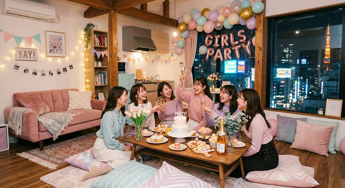女子会におすすめのレンタルスペース7選【JR中央線沿線】